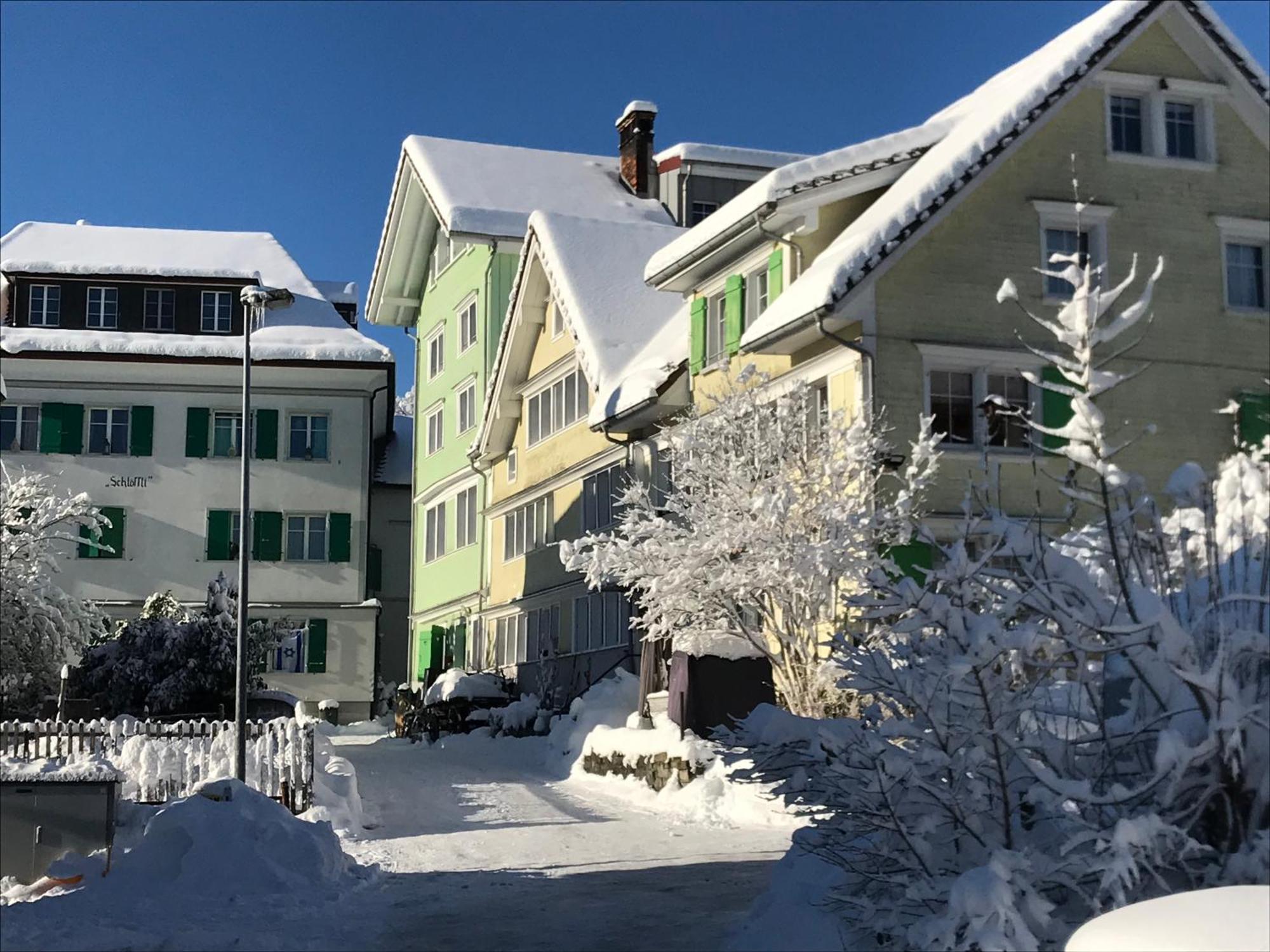 Bijou 2 Huebsche 1 Zimmer Wohnung Herisau Eksteriør billede